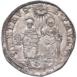 Urbano VIII (1623-1644) Testone A. VI - Munt. 62 AG (g ...