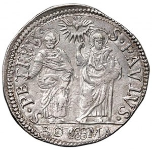 Urbano VIII (1623-1644) Testone A. V - Munt. manca; MIR...