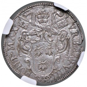 Urbano VIII (1623-1644) Testone 1632 - Munt. 50/54 AG I...