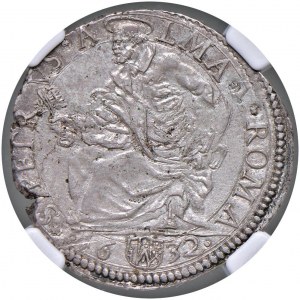 Urban VIII (1623-1644) Testone 1632 - Munt. 50/54 AG I...