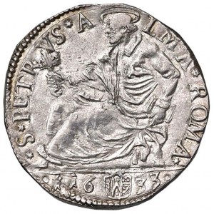 Urban VIII (1623-1644) Testone 1633 - Munt. 54a AG (g ...