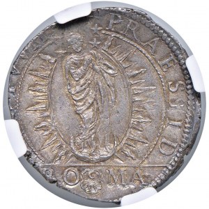 Urbano VIII (1623-1644) Testone 1642 A. XX - Munt. 76 A...