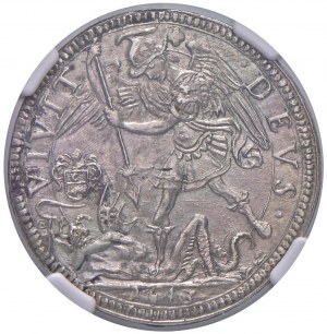 Urbano VIII (1623-1644) Testone 1643 A. XX - Munt. 84 A...
