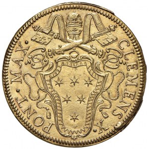 Klement X. (1670-1676) Čtyřlístek - Munt. 3; MIR 1936/2 ...
