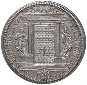 Clement X (1670-1676) Plate 1675 - Munt. 16 AG In sl...
