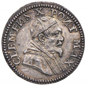 Clemente X (1670-1676) Grosso 1675 porta Santa - Munt. ...