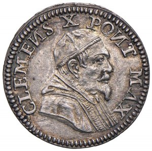 Clement X (1670-1676) Grosso 1675 porta Santa - Munt. ...