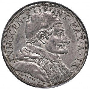 Inocenc XI (1676-1689) Deska 1684 A. IX - Munt. 30 ...