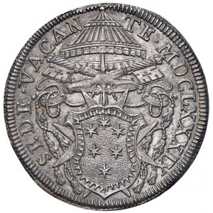 Sede Vacante (1689) Testone 1689 - Munt. 6 AG (g 9,07) ...