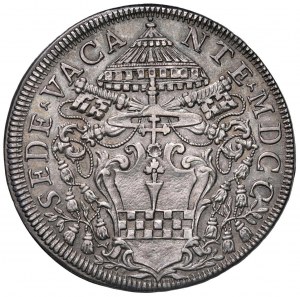 Sede Vacante (1700) Plate 1700 - Munt. 3 AG (g 31.99)...