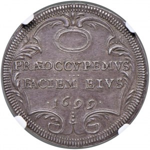 Innocent XII (1691-1700) Testone 1699 A. IX - Munt. 44...