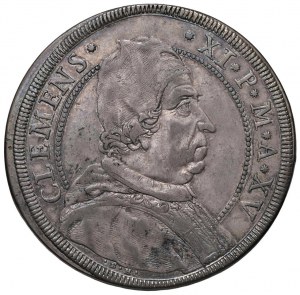 Clement XI (1700-1721) Plate A. XV - Munt. 49 AG (g ...