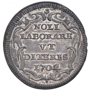 Clemente XI (1700-1721) Giulio 1704 A. IIII - Munt. 91 ...