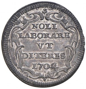 Clement XI (1700-1721) Julius 1704 A. IIII - Munt. 91 ...