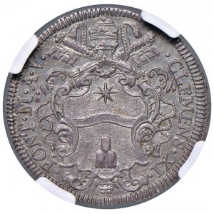 Clemente XI (1700-1721) Giulio A. V - Munt. 117 AG RR I...