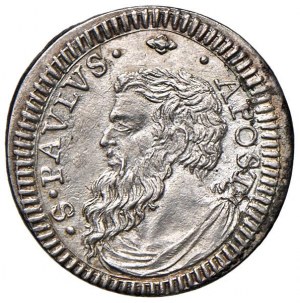 Clement XI (1700-1721) Grosso A. XV - Munt. 153 AG (g ...