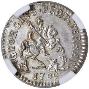 Clement XI (1700-1721) Ferrara - Grossetto from 13 quatt...