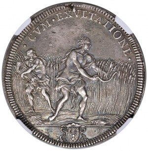 Innocenzo XIII (1721-1724) Mezza piastra A. I - Munt. 4...