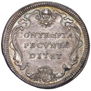Innocenzo XIII (1721-1724) Testone A. II - Munt. 5 AG (...
