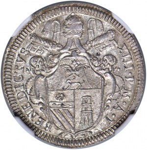 Benedict XIII (1724-1730) Julius 1724 A. I - Munt. 10 ...