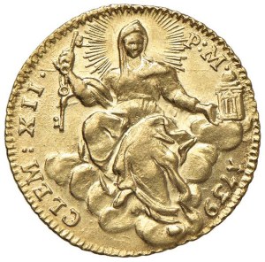 Clement XII (1730-1740) Mint 1739 - Munt. 3a AU (g...