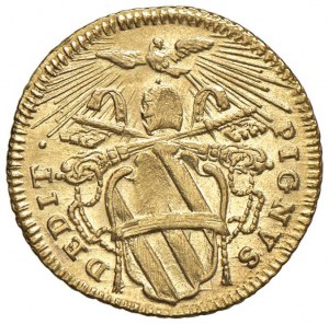 Clement XII (1730-1740) Mint 1739 - Munt. 3a AU (g...