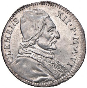 Clement XII (1730-1740) Julius A. VI - Munt. 83 AG (g ...
