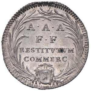 Clemens XII. (1730-1740) Julius A. VI - Munt. 83 AG (g ...