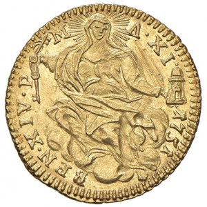 Benoît XIV (1740-1758) Demi-monnaie 1751 A. XI - M...