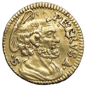 Benedict XIV (1740-1758) Half a gold shield - Munt. 36 ...