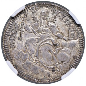 Benedetto XIV (1740-1758) Quinto di scudo o doppio giul...