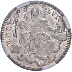 Benedetto XIV (1740-1758) Quinto di scudo o doppio giul...