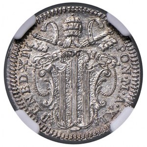 Benedetto XIV (1740-1758) Grosso 1750 A. XI Anno Santo ...