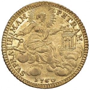 Clement XIII (1758-1769) Mint 1760 A. III - Munt. ...