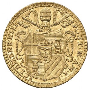 Clemente XIII (1758-1769) Mezzo zecchino 1758 A. I - Mu...
