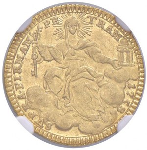 Clement XIII (1758-1769) Half minting 1758 A. I - Mu...