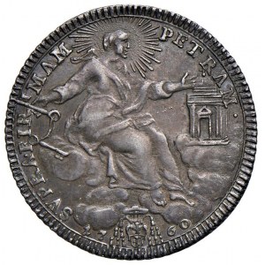 Klemens XIII (1758-1769) Juliusz 1760 A. III - Munt. 21...