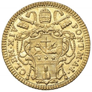 Clement XIV (1769-1774) Zecchino 1769 An. I - Munt. 1 ...