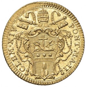 Clemente XIV (1769-1774) Zecchino 1770 A. II - Munt. 1a...