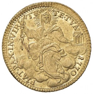 Clemente XIV (1769-1774) Zecchino 1770 A. II - Munt. 1a...