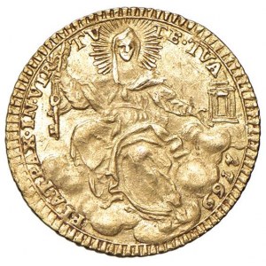 Clemente XIV (1769-1774) Mezzo zecchino 1769 A. I - Mun...