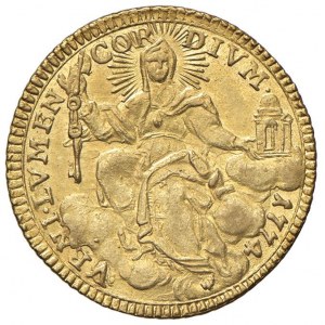 Sede Vacante (1774-1775) Zecchino 1774 - Munt. 1 AU (g ...