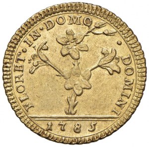 Pio VI (1775-1799) Doppia 1785 - Nomisma 11 AU (g 5,45)...
