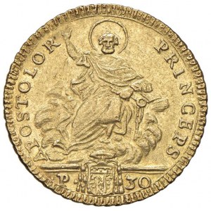 Pio VI (1775-1799) Doppia 1785 - Nomisma 11 AU (g 5,45)...