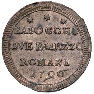Pio VI (1775-1799) Sampietrino 1796 - Nomisma 134 CU (g...