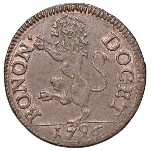 Pius VI. (1775-1799) Bologna - Quattrino 1796 - Munt. 301...