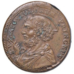 Pio VI (1775-1799) Fermo - Sampietrino 1796 T M - Nomis...