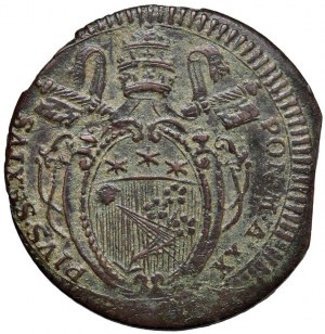 Pius VI (1775-1799) Foligno - Baiocco A. XX - Munt. 344 ...