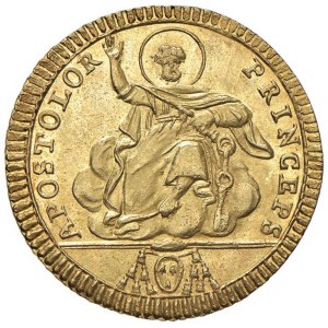 Pio VII (1800-1823) Doppia A. IV - Nomisma 229 AU (g 5,...