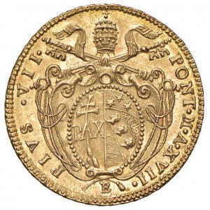 Pius VII (1800-1823) Bolonia - Double A. XVIII - Nomisma...